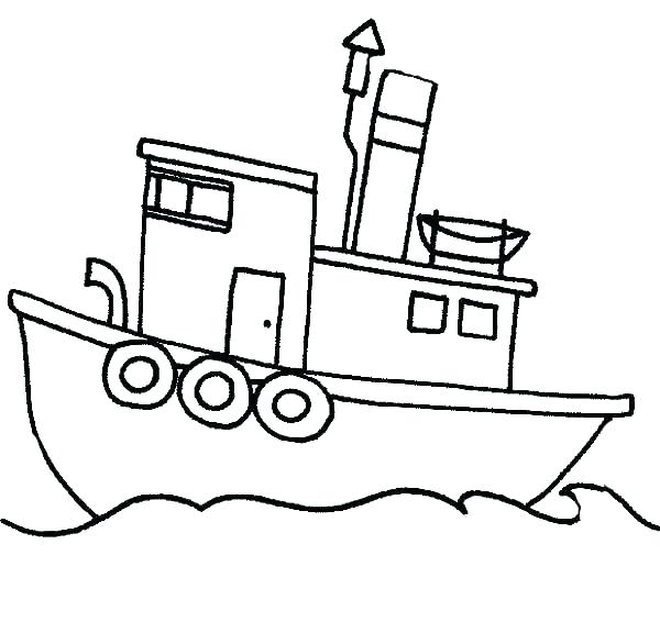 Boat Coloring Pages 600x566 Boat Coloring Pages