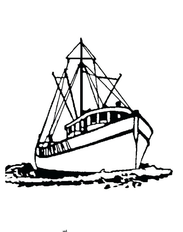Coloring Pages Boats Free Boat Printable Coloring Page 600x761 Coloring Pages Boats Free Boat Printable Coloring Page