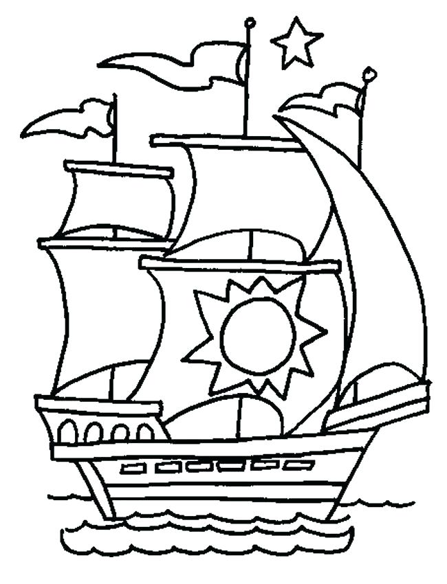 Boat Coloring Pages Free at GetColorings.com | Free printable colorings ...