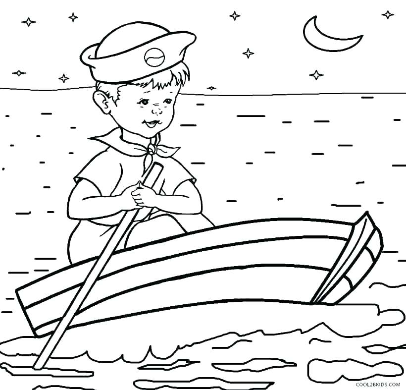 Boat Coloring Pages Free at GetColorings.com | Free printable colorings ...