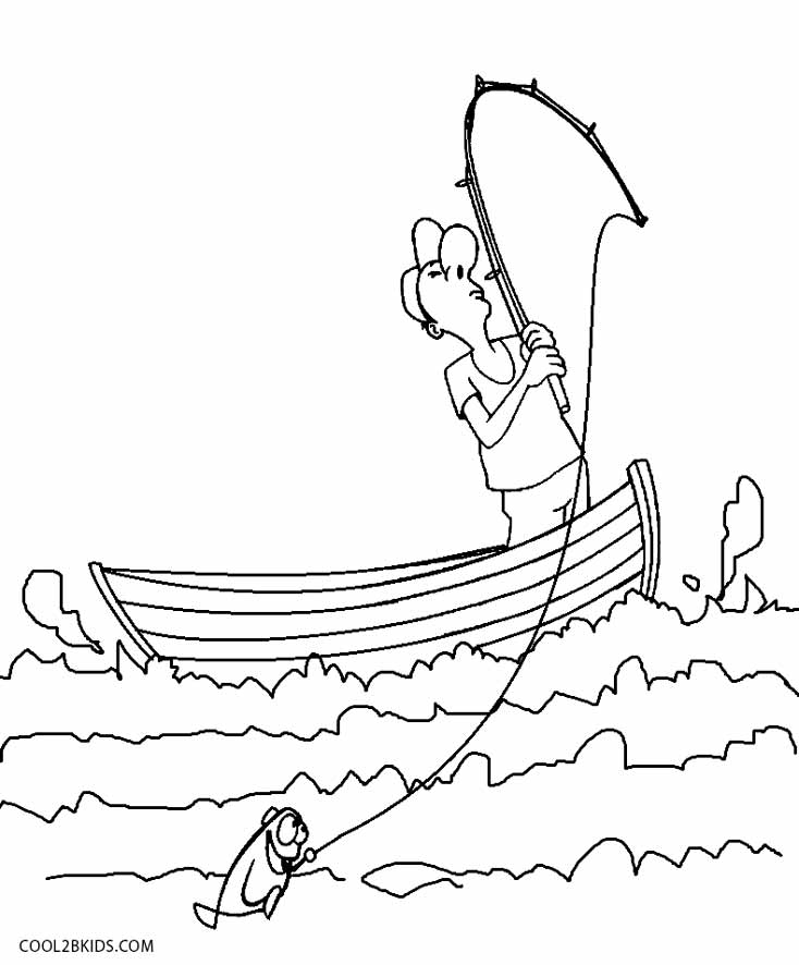 734x886 Printable Boat Coloring Pages For Kids Cool2bkids