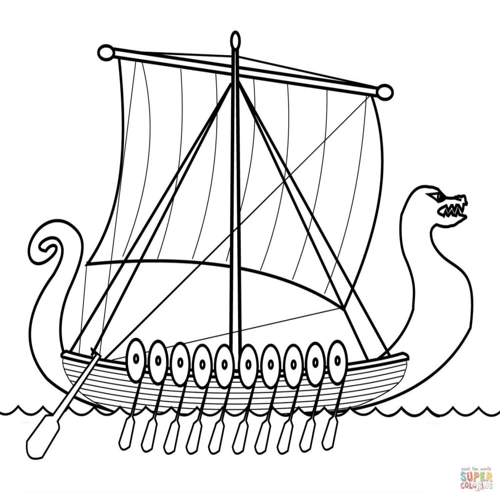 1024x1024 Ships And Boats Coloring Pages Free Coloring Pages Inside Coloring