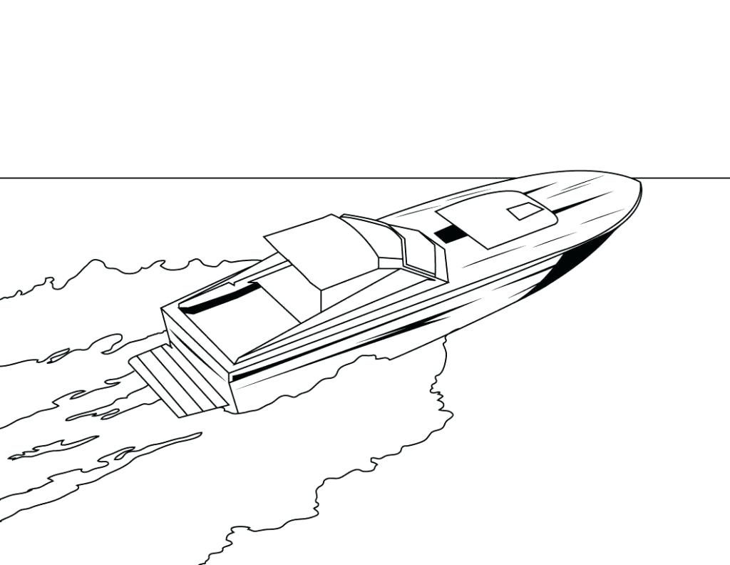 1024x792 Coloring Pages ~ Boat Coloring Pages Boats And Ships Fishing Free