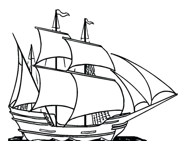 600x453 Boat Coloring Pages Coloring Boat Coloring Pages A Boy Waving His