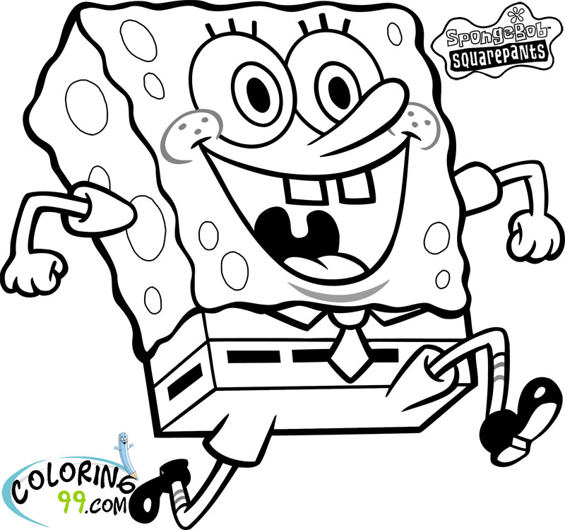 800x750 Impressive Sponge Bob Coloring Sheets For Kids 9150 Unknown