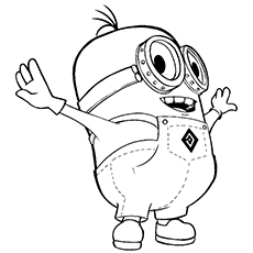 230x230 25 Cute Minions Coloring Pages For Your Toddler
