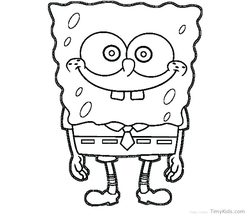 800x697 Coloring Pages Sponge Bob Coloring Pages Sponge Bob Spongebob