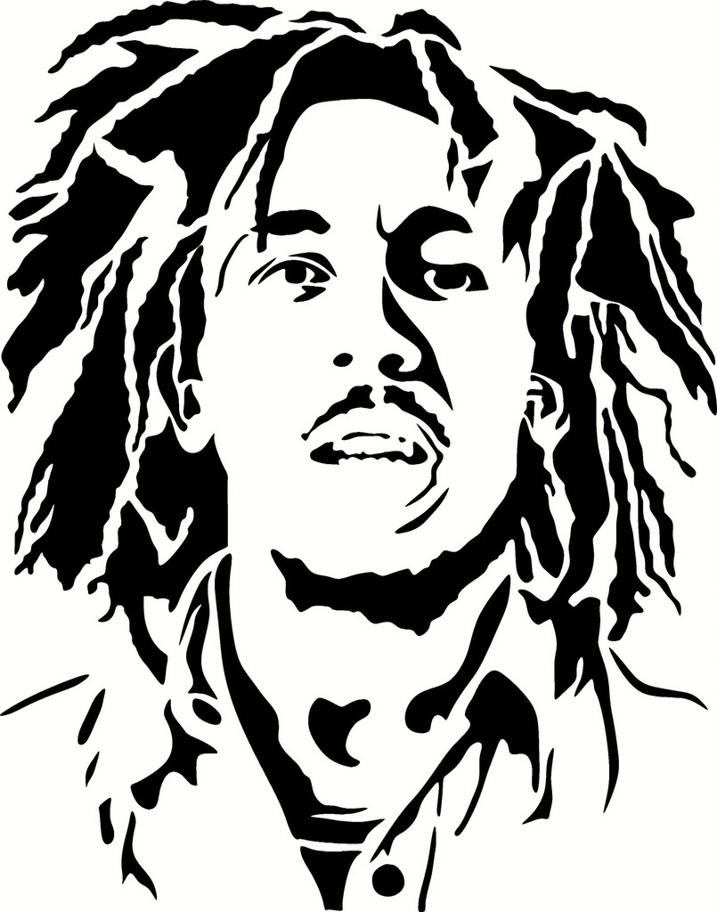 Bob Marley Coloring Page at GetColorings.com | Free printable colorings