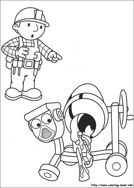 Bob The Builder Coloring Pages On Coloring 567x794 Bob The Builder Coloring Pages On Coloring