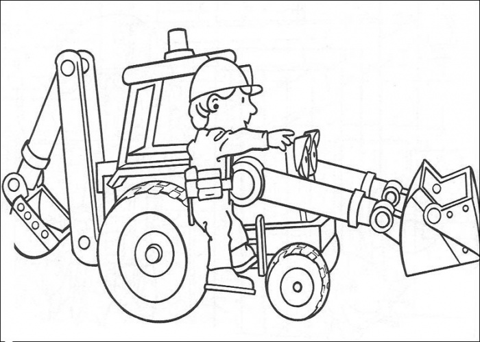 Absolutely Design Bob The Builder Coloring Pages Printable Online 700x499 Absolutely Design Bob The Builder Coloring Pages Printable Online