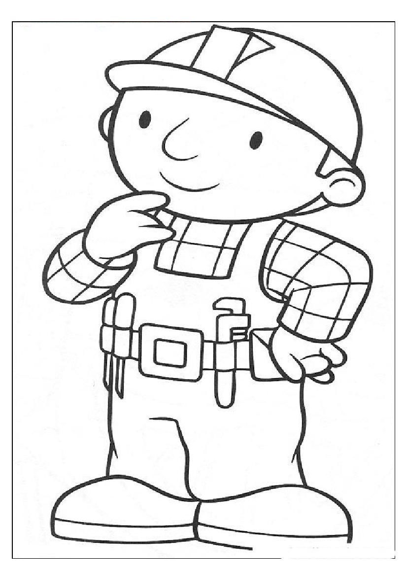 Appealing Printable Bob The Builder Coloring Pages Me Throughout 826x1169 Appealing Printable Bob The Builder Coloring Pages Me Throughout
