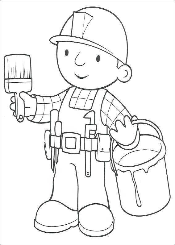 Bob The Builder Coloring Pages Bob The Builder Coloring Picture 567x794 Bob The Builder Coloring Pages Bob The Builder Coloring Picture