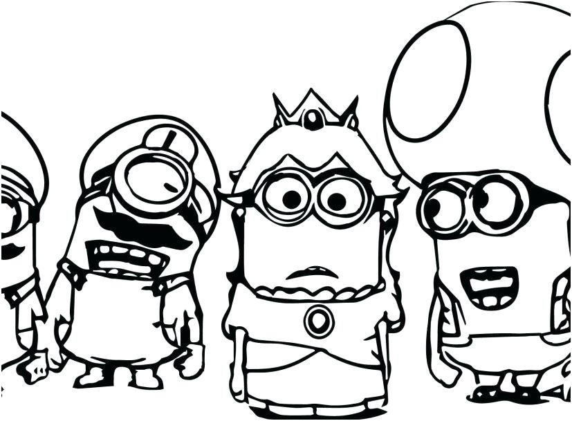 Bob The Minion Coloring Pages at GetColorings.com | Free printable ...