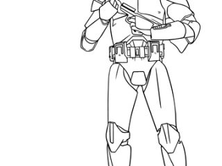 320x240 Boba Fett Coloring Pages Printable Boba Fett Coloring Page Free