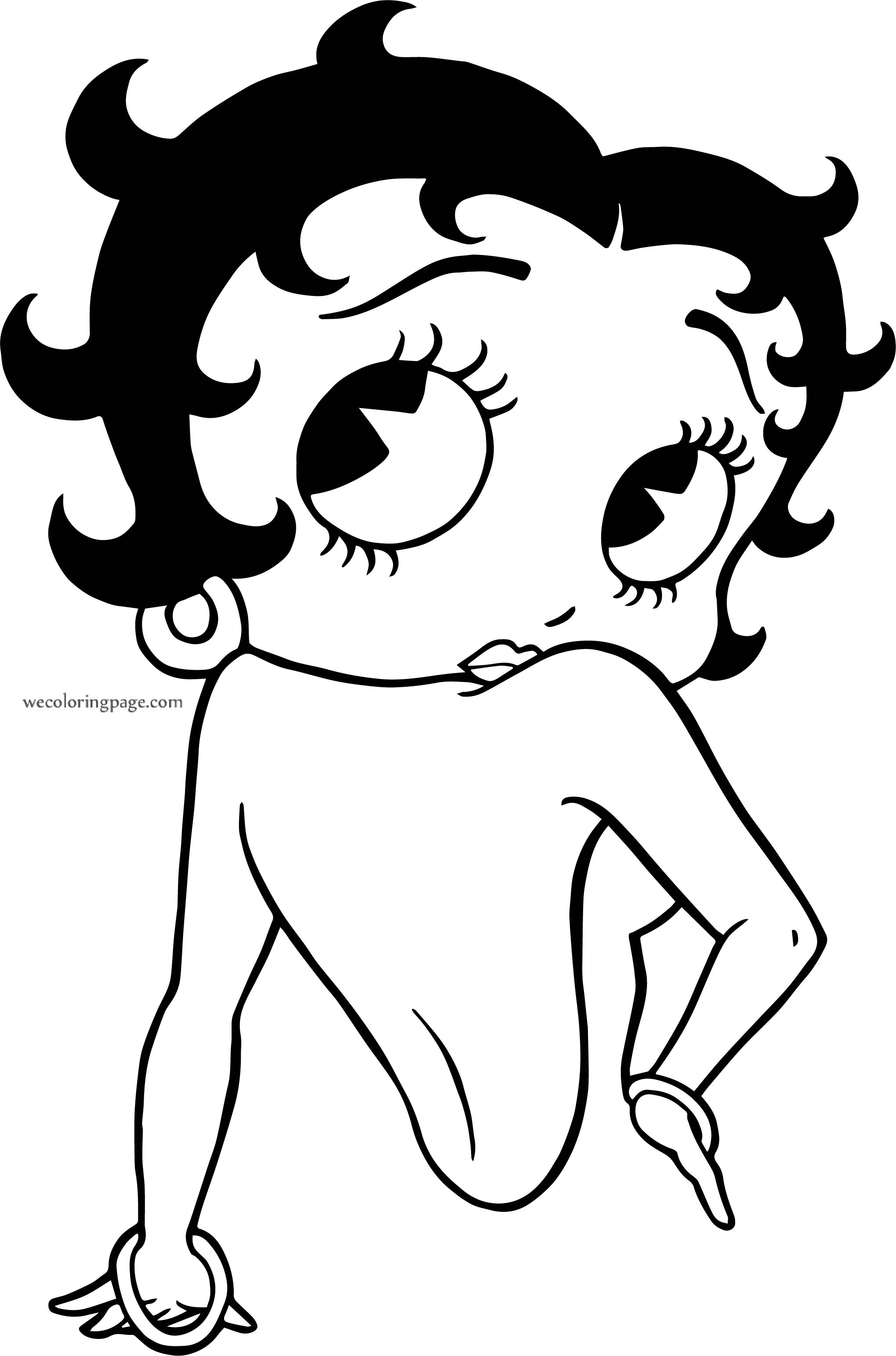 Betty Boop Body Coloring Page Wecoloringpage 2039x3084 Betty Boop Body Coloring Page Wecoloringpage