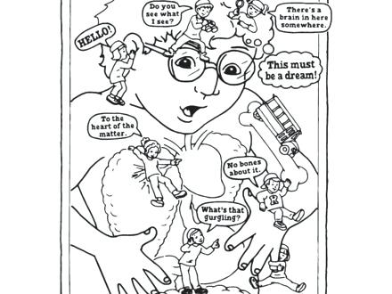 440x330 Digestive System Coloring Pages Free Children Body Parts Coloring