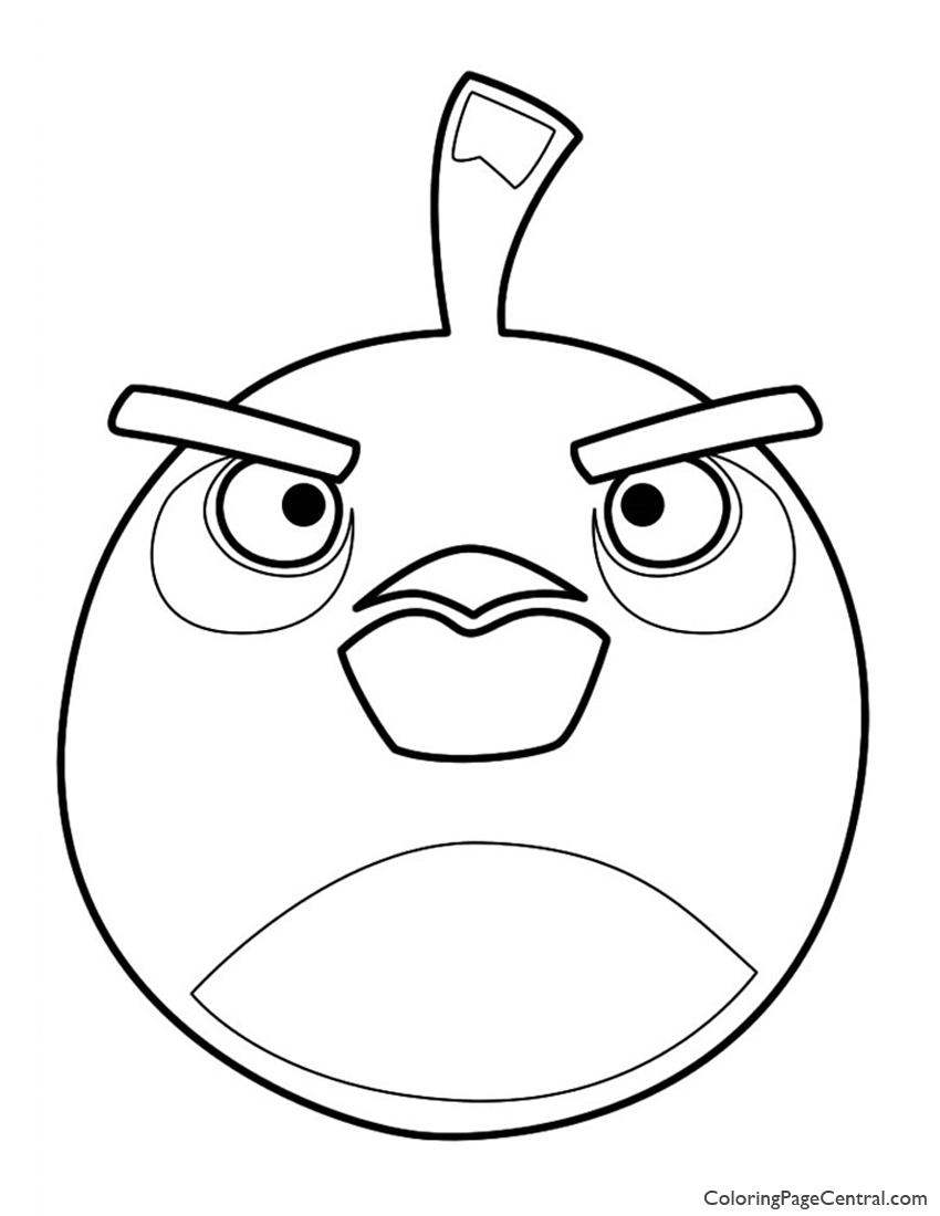 Angry Birds Bomb The Black Bird 01 Coloring Page Coloring Page 850x1100 Angry Birds Bomb The Black Bird 01 Coloring Page Coloring Page