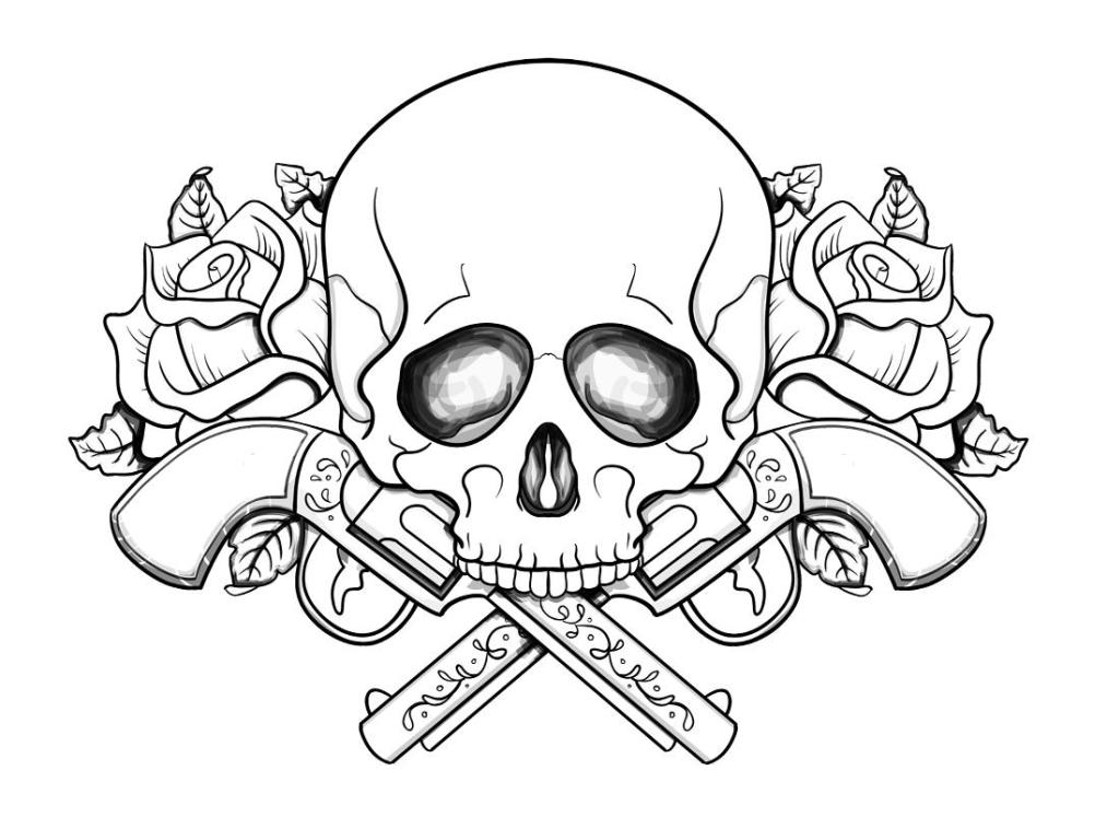 Beautiful Design Skull Coloring Pages Skull Coloring Pages 1013x768 Beautiful Design Skull Coloring Pages Skull Coloring Pages