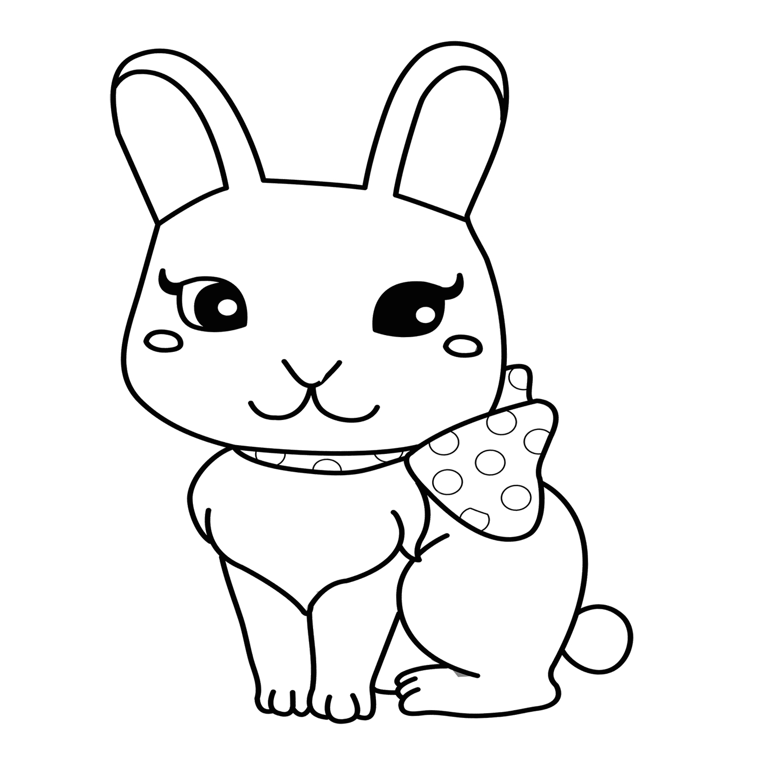 1500x1501 Special Coloring Pictures Of Bunnies Cool Design Ideas