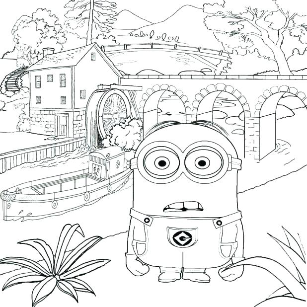 Despicable Me 2 Coloring Book Fair Coloring Pages Free Printable 618x618 Despicable Me 2 Coloring Book Fair Coloring Pages Free Printable