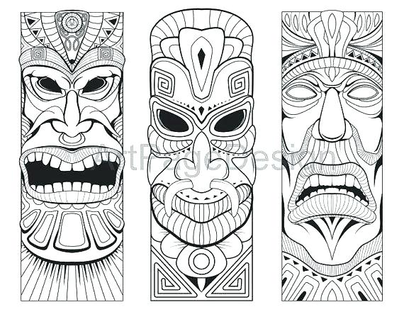 Tiki Coloring Pages Masks Coloring Pages Mask To Print Fancy Best 570x440 Tiki Coloring Pages Masks Coloring Pages Mask To Print Fancy Best