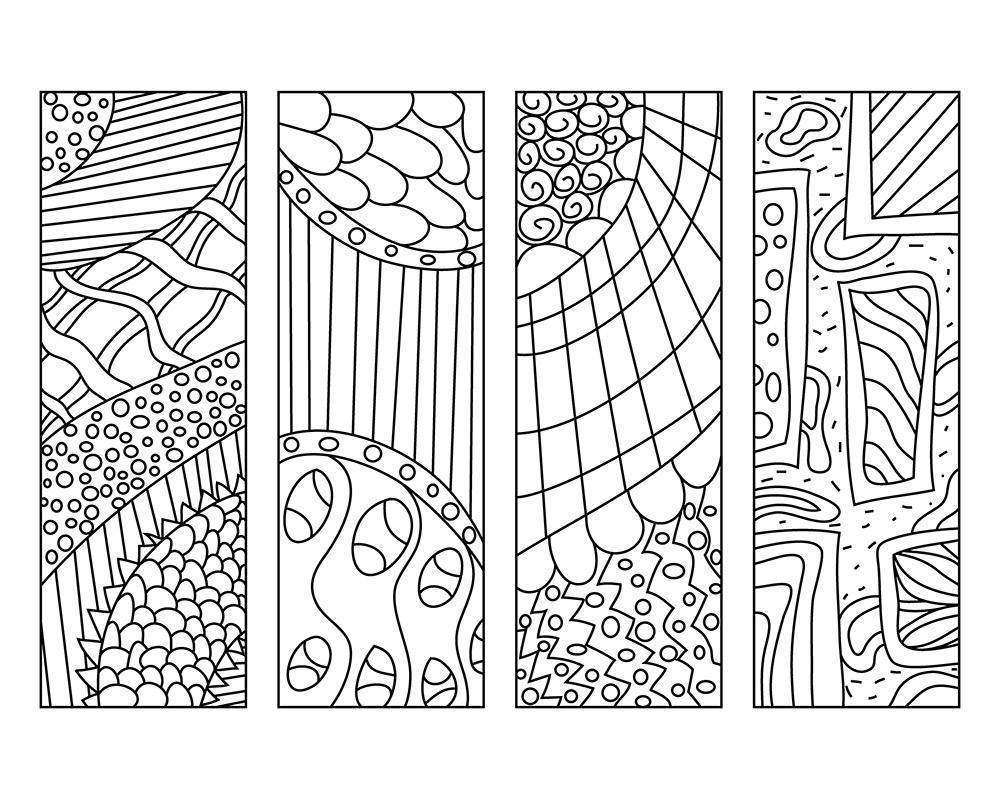 Zendoodle Coloring Page Bookmark Printables The Digital Download 1000x800 Zendoodle Coloring Page Bookmark Printables The Digital Download