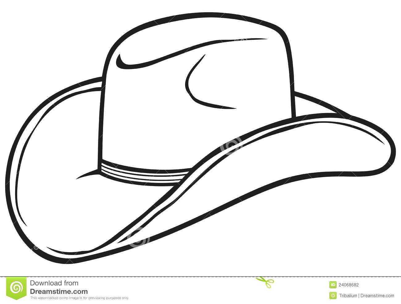 1300x987 Cowboy Boot Coloring Page With Boots Pages Throughout Hat