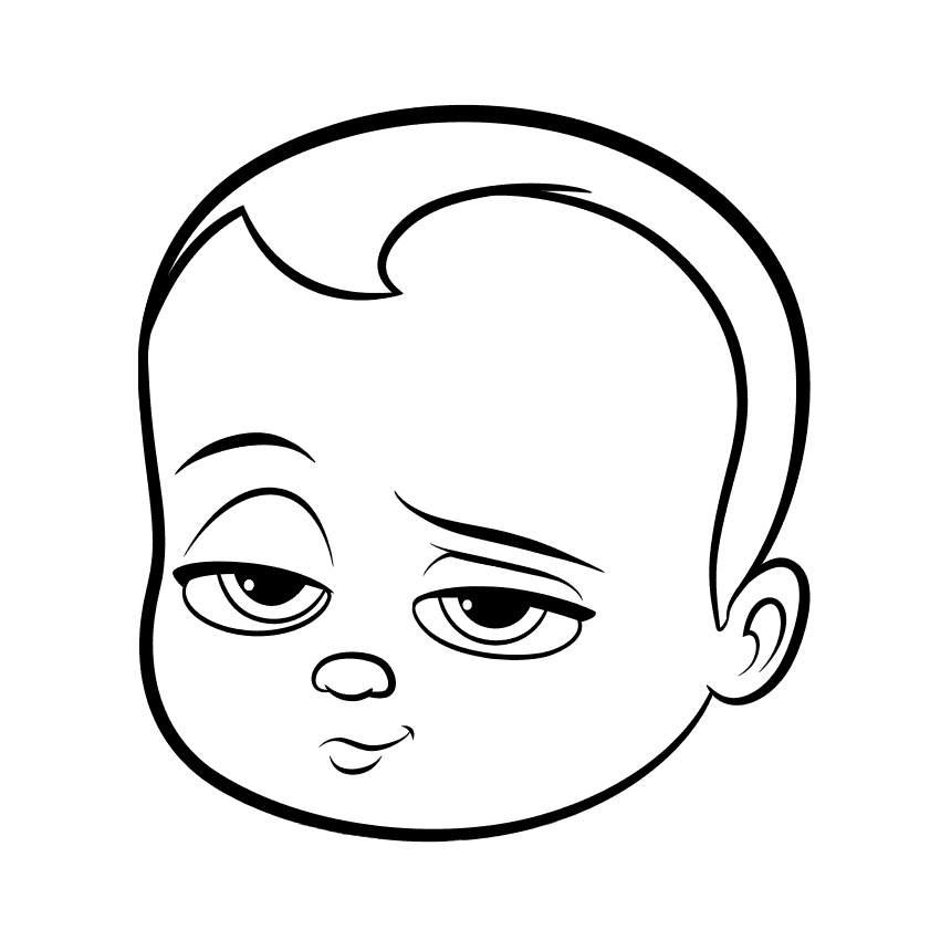 Boss Baby Coloring Pages