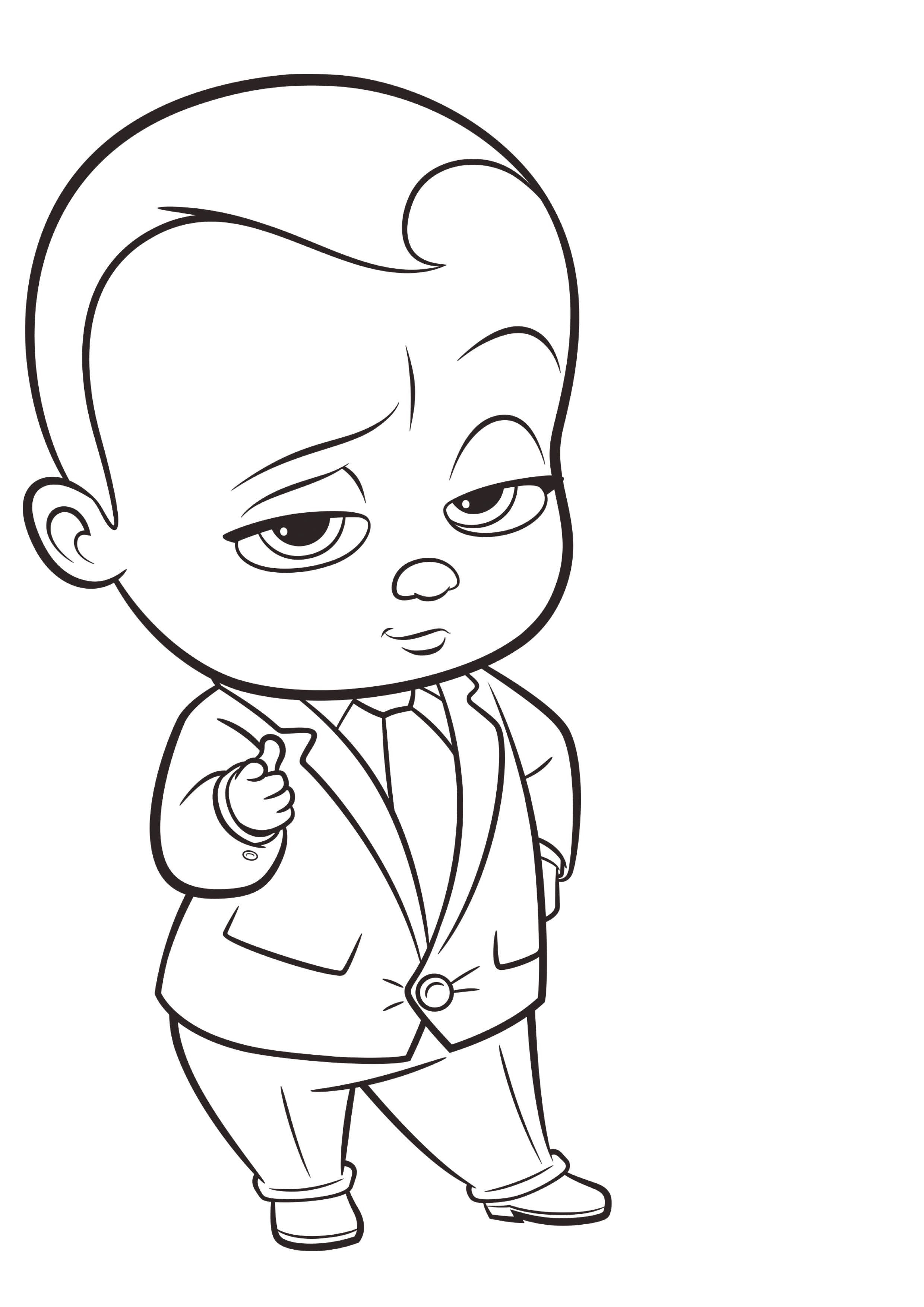 2480x3508 The Boss Baby Coloring Pages To Download And Print For Free