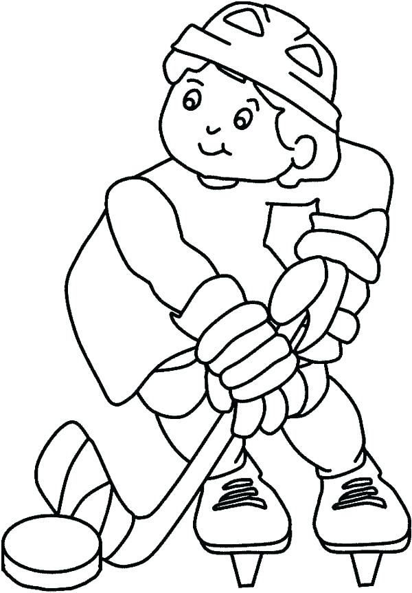 600x862 Nhl Coloring Pages Hockey Player Coloring Pages Awesome Hockey