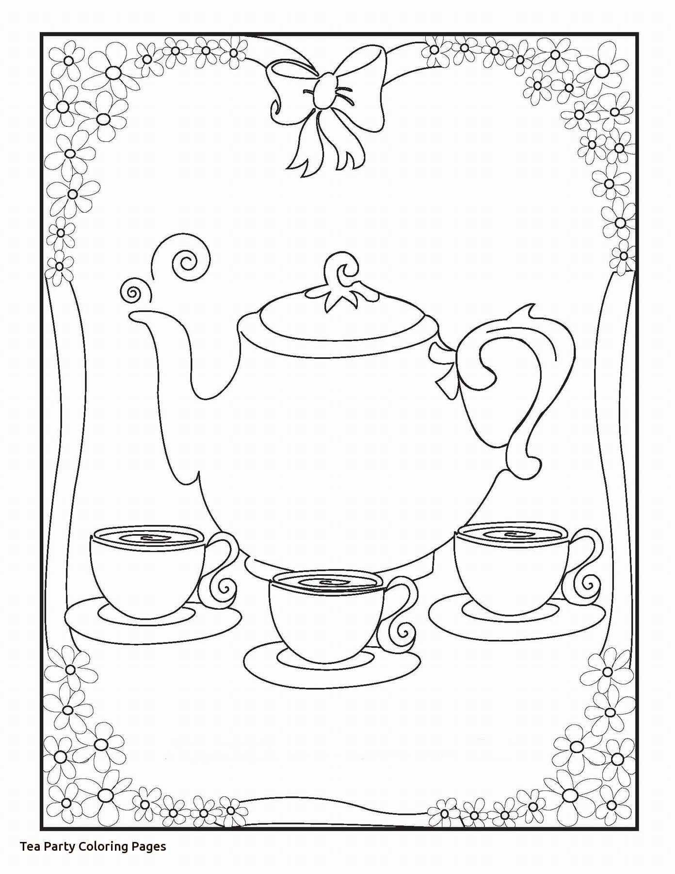 Impressive Design Tea Party Coloring Pages Teacup Boston Page Free 1392x1800 Impressive Design Tea Party Coloring Pages Teacup Boston Page Free