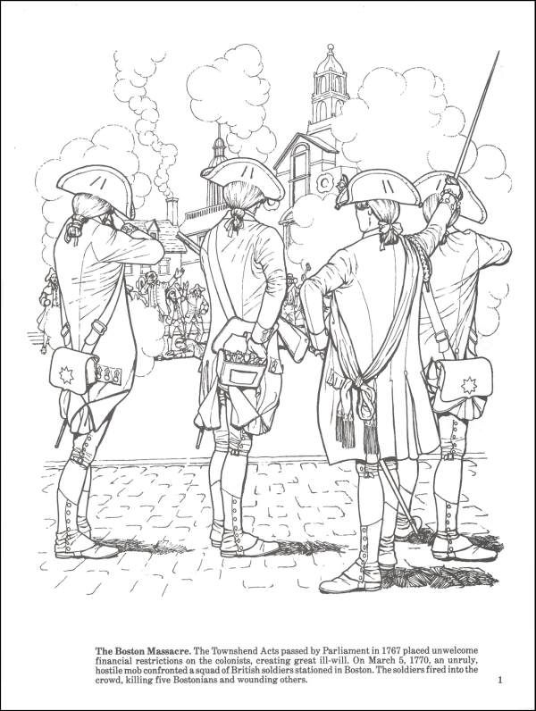 Story Of The American Revolution Coloring Bk Additional Photo 600x796 Story Of The American Revolution Coloring Bk Additional Photo