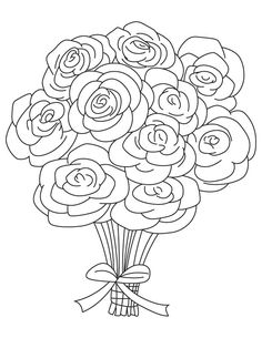 236x305 Bouquet Of Flowers Coloring Pages Coloring Pages(Trisha's Board