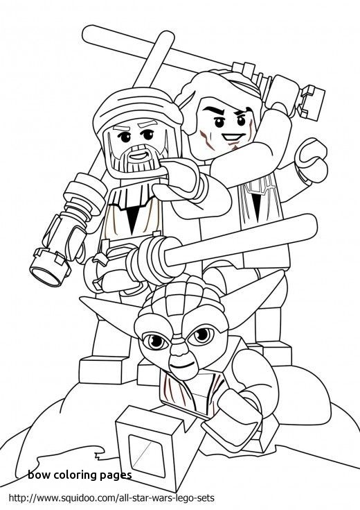 Bow Coloring Pages