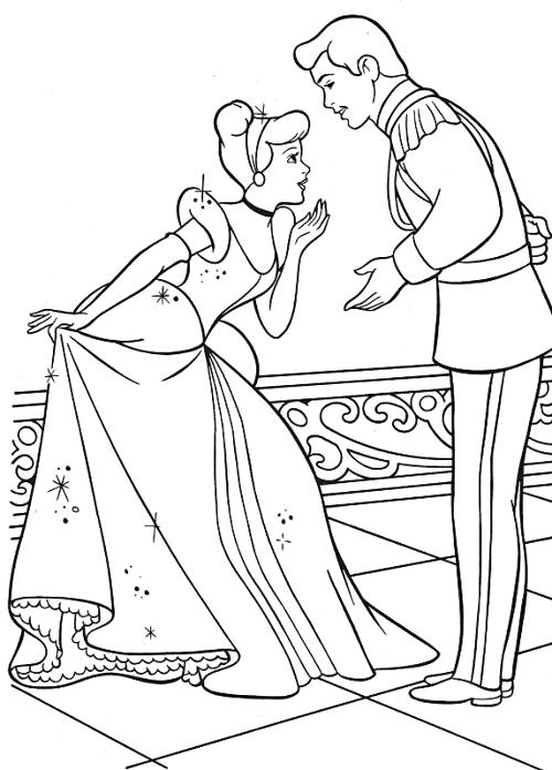 500x698 Cinderella Coloring Pages Take A Bow Coloring Page Cinderella