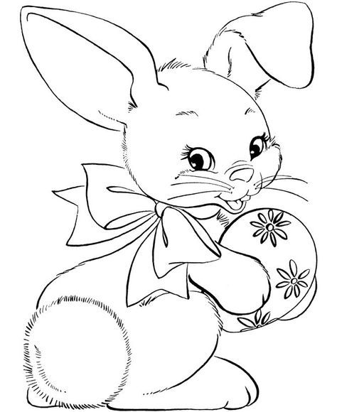474x580 Easter Bunny Coloring Pages Comprar Y Bordado