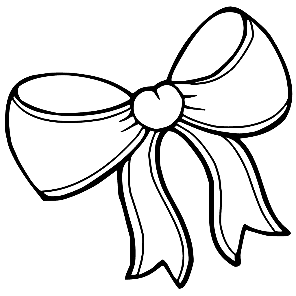 Bow Coloring Pages at GetColorings.com | Free printable colorings pages ...