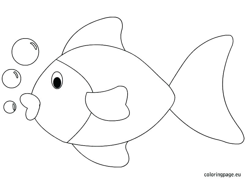 804x595 Astounding Bow Coloring Page One Fish Two Fish Red Fish Blue Fish