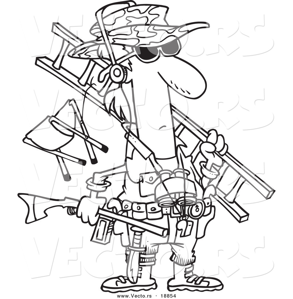 Bow Hunting Coloring Pages at GetColorings.com | Free printable ...