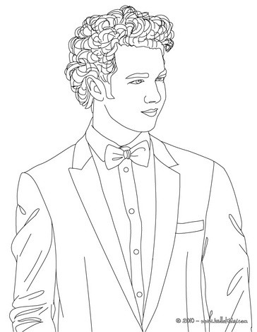 364x470 Kevin Jonas Coloring Pages