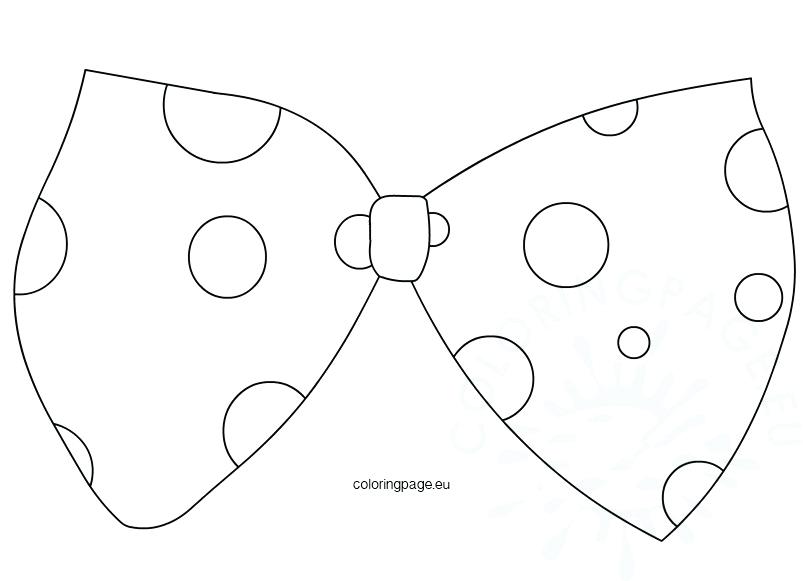 803x581 Large Clown Bow Tie Template Coloring Page Large Clown Bow Tie