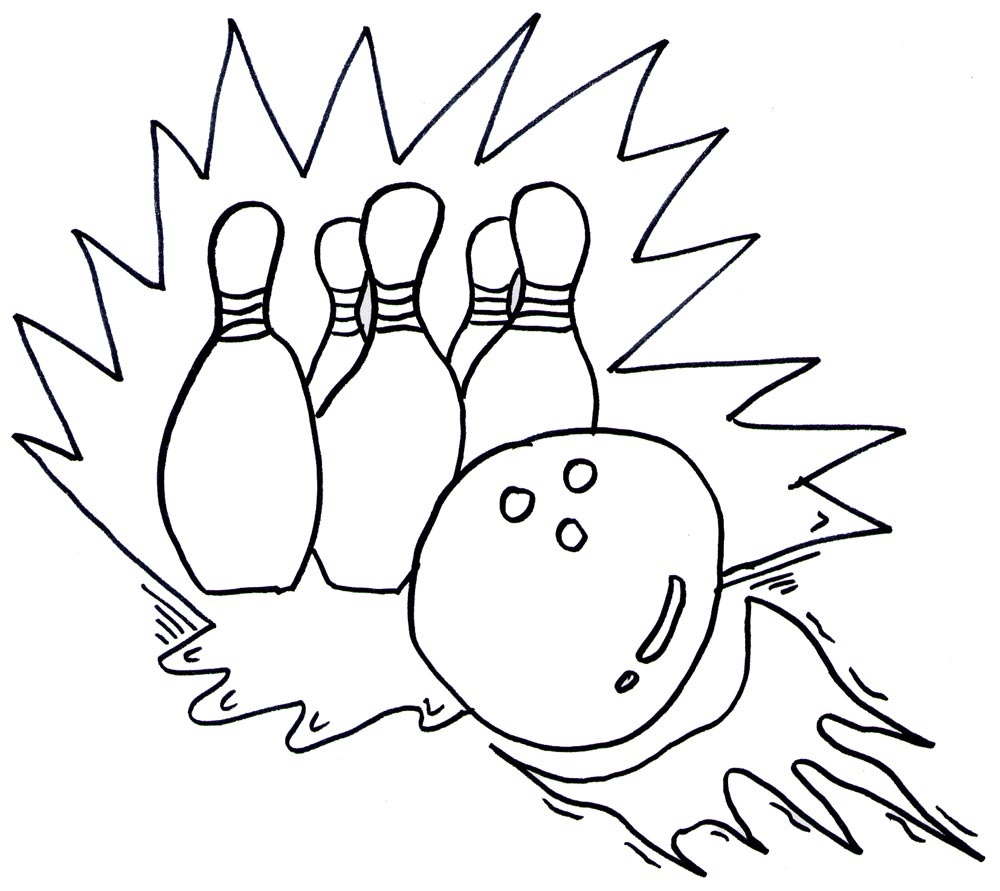 Bowling Coloring Pages For Childrens Printable For Free 1000x891 Bowling Coloring Pages For Childrens Printable For Free