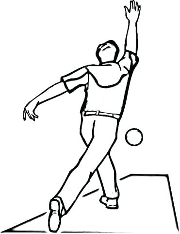 Bowling Pin Coloring Page Impair.co 371x480 Bowling Pin Coloring Page Impair.co