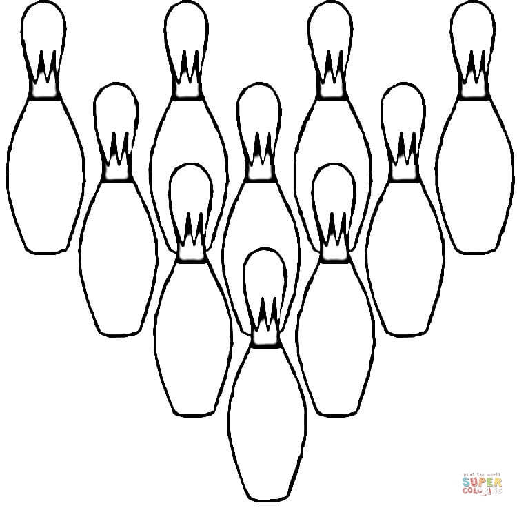 Bowling Coloring Pages 750x740 Bowling Coloring Pages