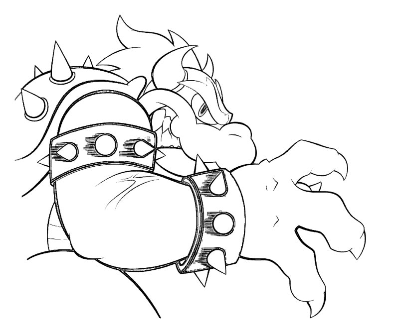 800x667 Bowser Jr Coloring Pages 556612