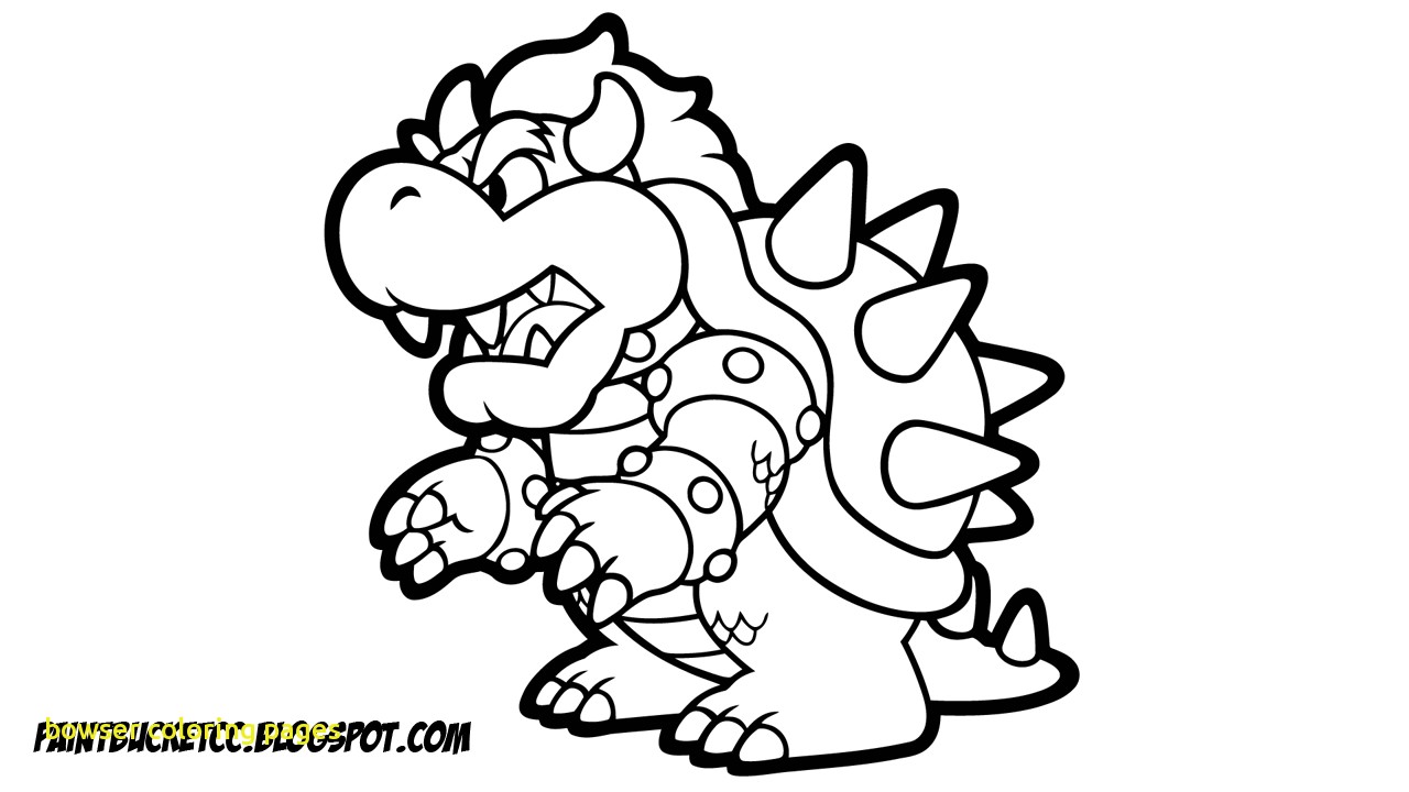 1280x720 It S Here Bowser Coloring Pages Free