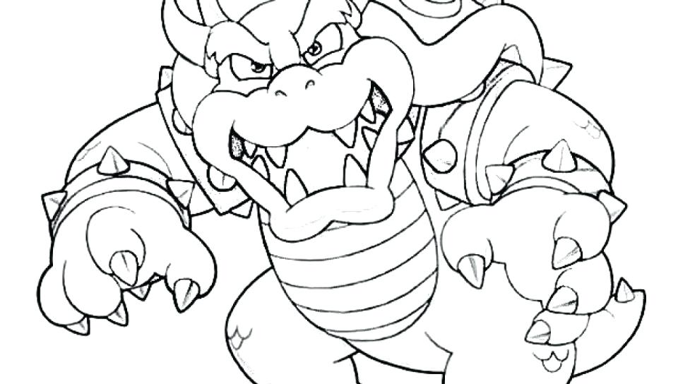 960x544 Bowser Coloring Page Impair.co