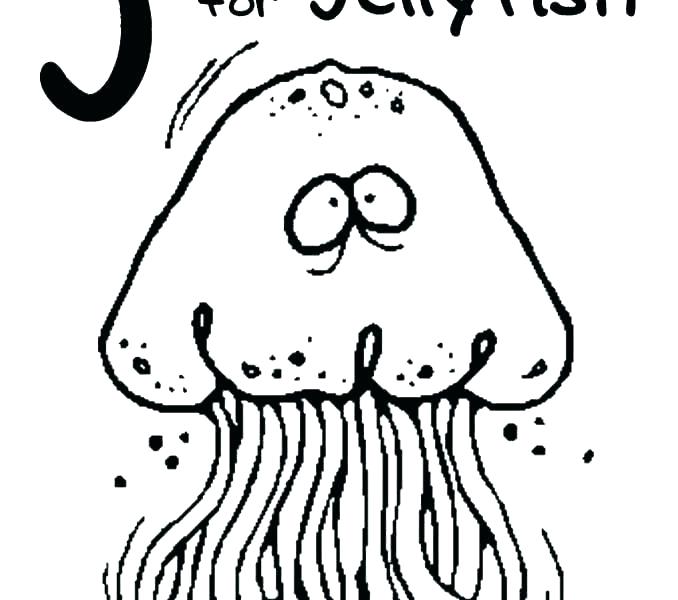 Jellyfish Coloring Pages Cartoon Jellyfish Coloring Pages Page 678x600 Jellyfish Coloring Pages Cartoon Jellyfish Coloring Pages Page