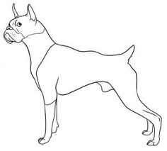236x213 Boxer Dog Coloring Pages Embroidery Dog, Coloring