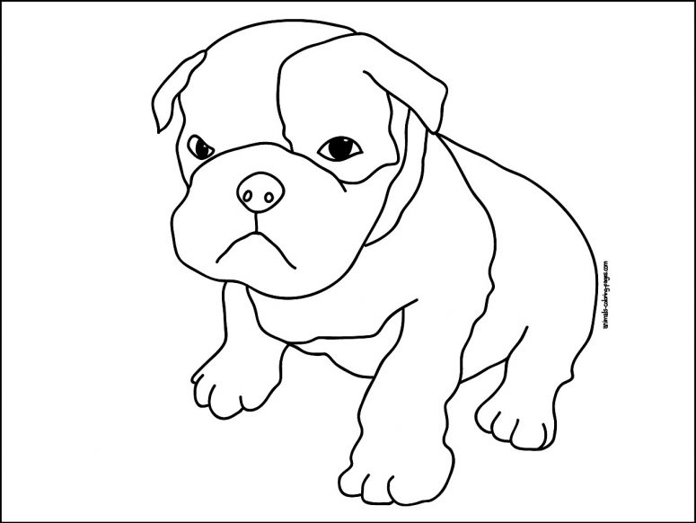 Boxer Puppy Coloring Pages Coloring Page For Creativity 775x582 Boxer Puppy Coloring Pages Coloring Page For Creativity